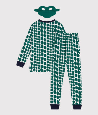 BOY'S ORGANIC COTTON PYJAMAS (CROCODILE)