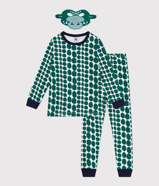 BOY'S ORGANIC COTTON PYJAMAS (CROCODILE)