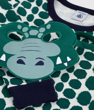 BOY'S ORGANIC COTTON PYJAMAS (CROCODILE)
