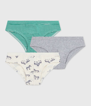 BOY'S ORGANIC COTTON BRIEFS - 3-PACK