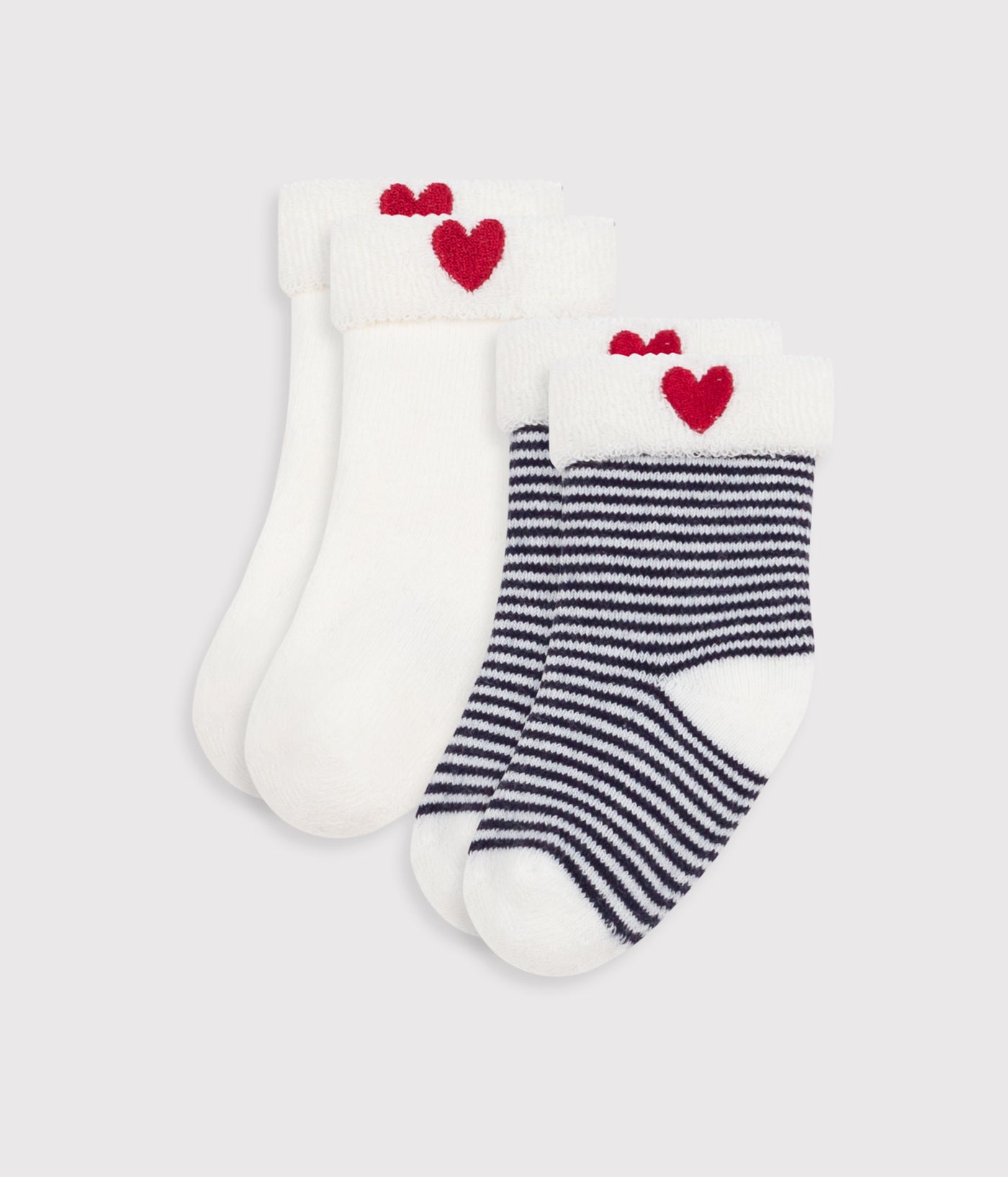PACK OF BABIES' EMBROIDERED COTTON SOCKS