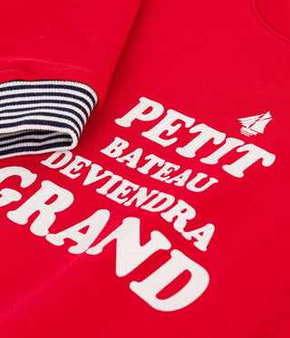 BOY'S ORGANIC COTTON SWEATSHIRT