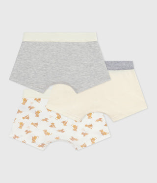 BOY'S ORGANIC COTTON BOXERS - 3-PACK