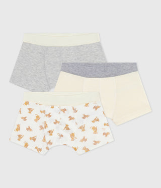 BOY'S ORGANIC COTTON BOXERS - 3-PACK