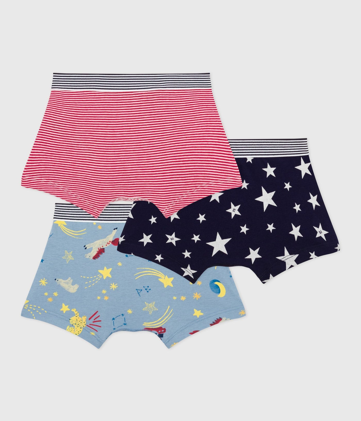 PACK OF CHILDREN'S PRINTED COTTON BOXERS