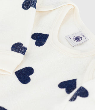 BABY UNISEX ORGANIC COTTON FOOTED SLEEPSUIT