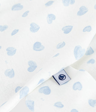 BABY UNISEX ORGANIC COTTON FOOTED SLEEPSUIT