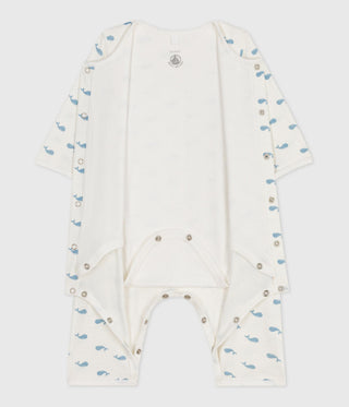 BABY UNISEX ORGANIC COTTON FOOTLESS SLEEPSUIT