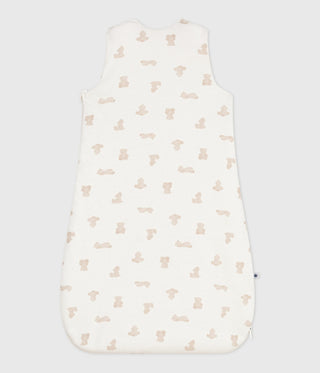NEWBORN BABY UNISEX ORGANIC COTTON SLEEPING BAG 2 TOG IN BEAR-PRINT