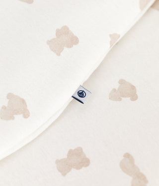 NEWBORN BABY UNISEX ORGANIC COTTON SLEEPING BAG 2 TOG IN BEAR-PRINT