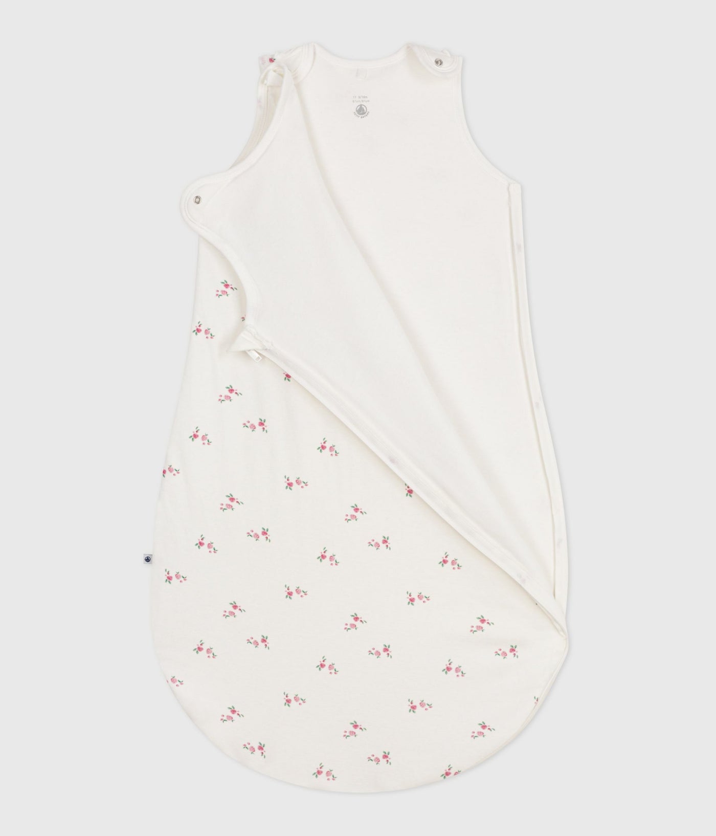 BABIES' 1.5 TOG FLORAL-PRINT COTTON SLEEPING BAG