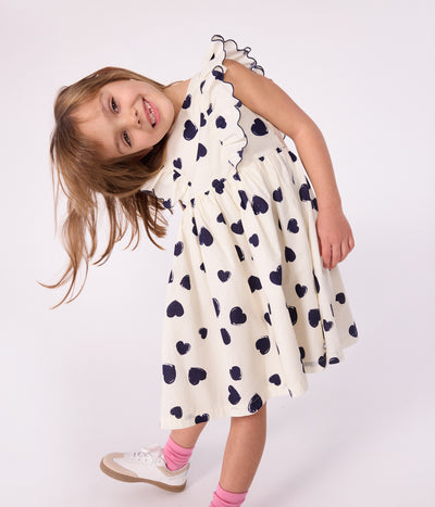 CHILDREN'S SLEEVELESS COTTON DRESS