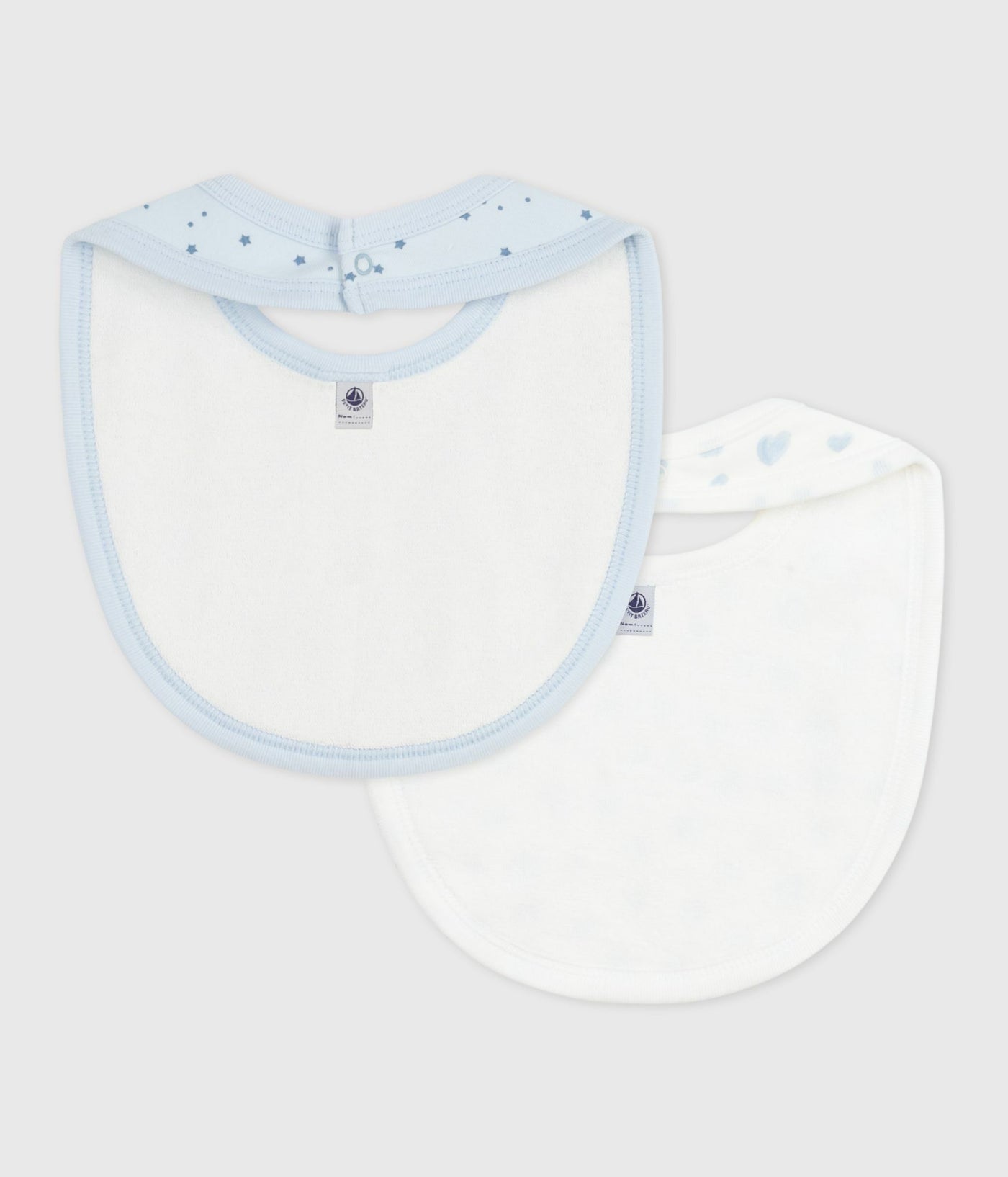 PACK OF BABIES' PRINTED COTTON BIBS