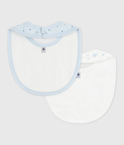 PACK OF BABIES' PRINTED COTTON BIBS