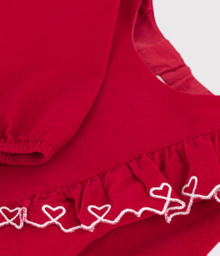 BABY GIRL'S ORGANIC COTTON CORDUROY DRESS