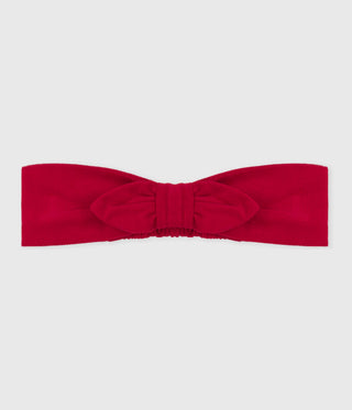 BABY GIRL'S ORGANIC CORDUROY HAIRBAND