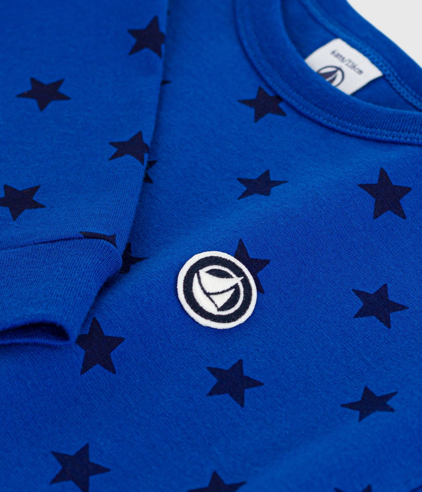 CHILDREN'S LONG-SLEEVED PRINTED COTTON T-SHIRT