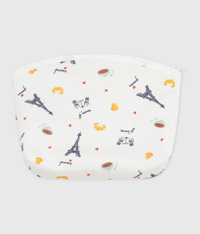 BABIES' PARIS-PRINT COTTON BAG