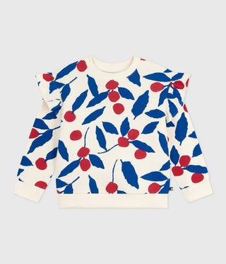 GIRL'S ORGANIC COTTON SWEATSHIRT