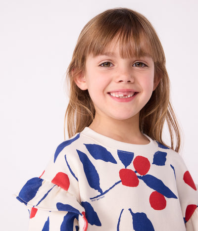 CHILDREN'S PRINTED COTTON SWEATSHIRT