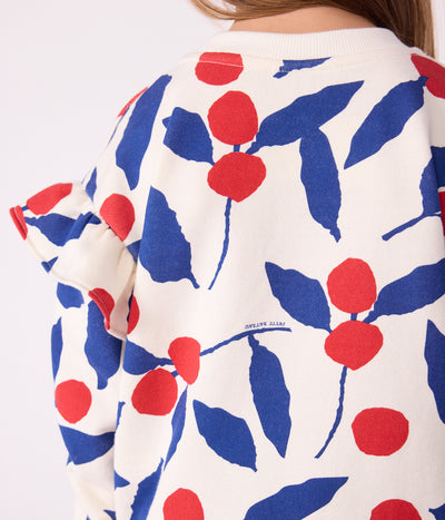 CHILDREN'S PRINTED COTTON SWEATSHIRT