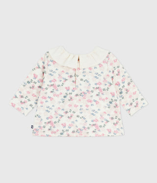BABY GIRL'S COTTON BLOUSE IN FLORAL PRINT