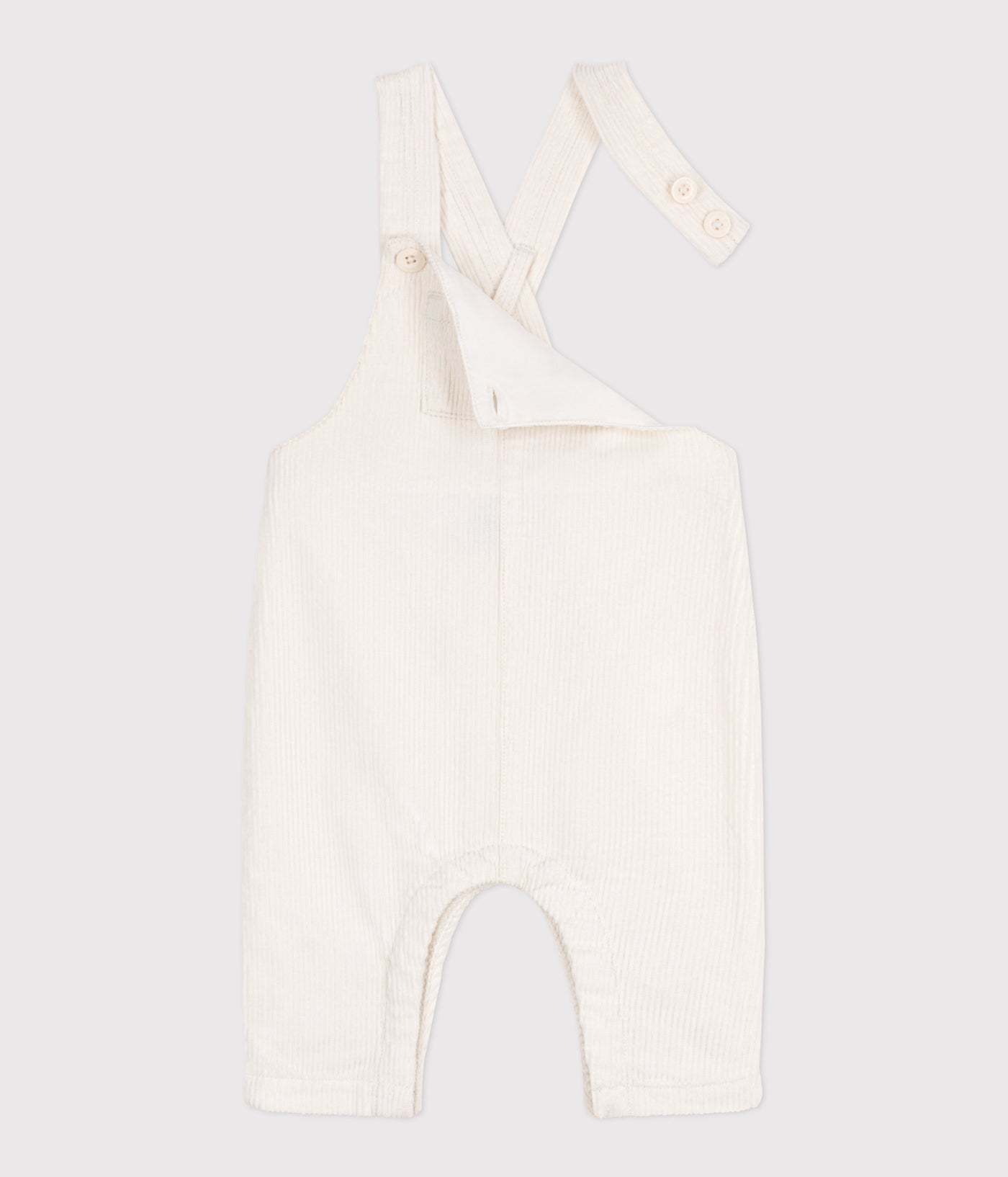 BABIES' PLAIN CORDUROY DUNGAREES