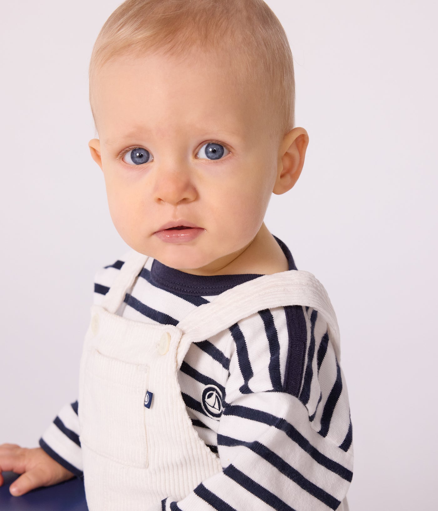 BABIES' PLAIN CORDUROY DUNGAREES