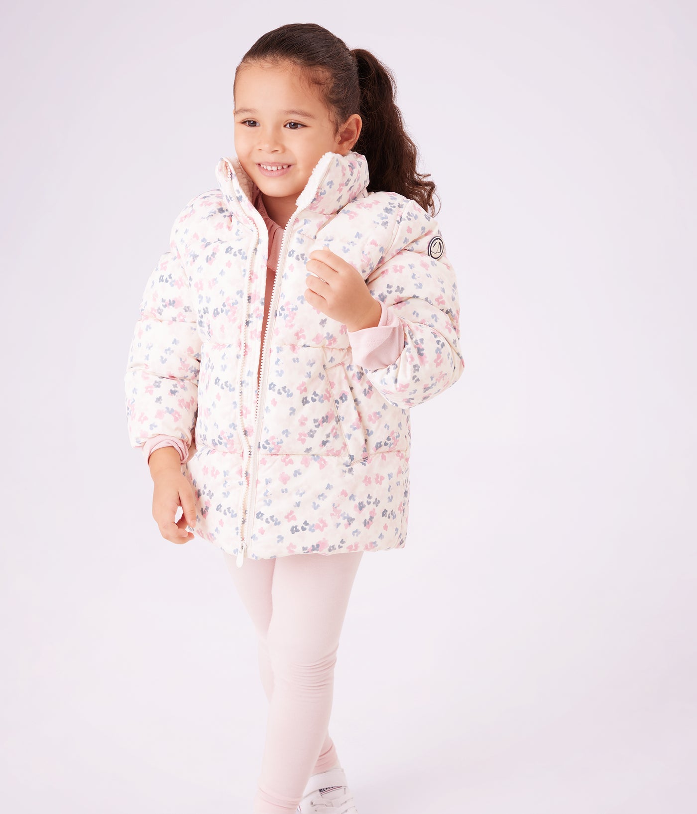 CHILDREN'S PRINTED PUFFER JACKET
