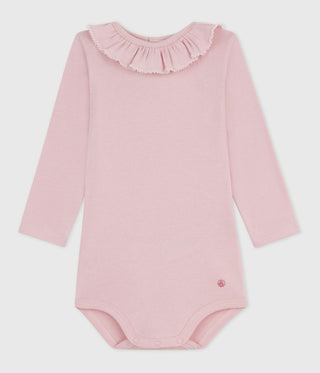 BABY GIRL'S ORGANIC COTTON BODYSUIT