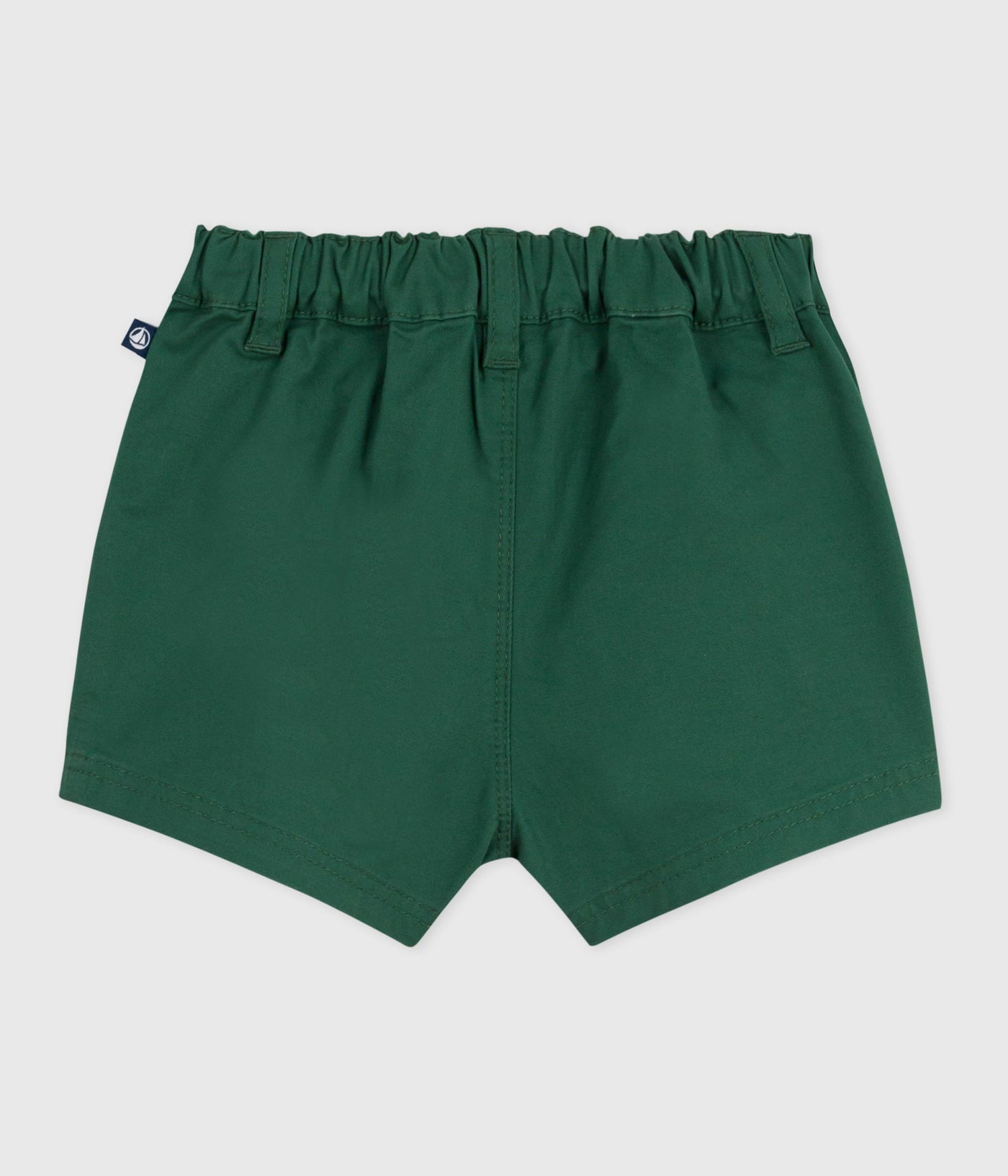 BABIES' PLAIN COTTON TWILL SHORTS