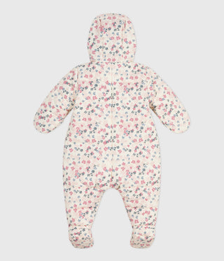 BABY GIRL'S POLYESTER SNOWSUIT
