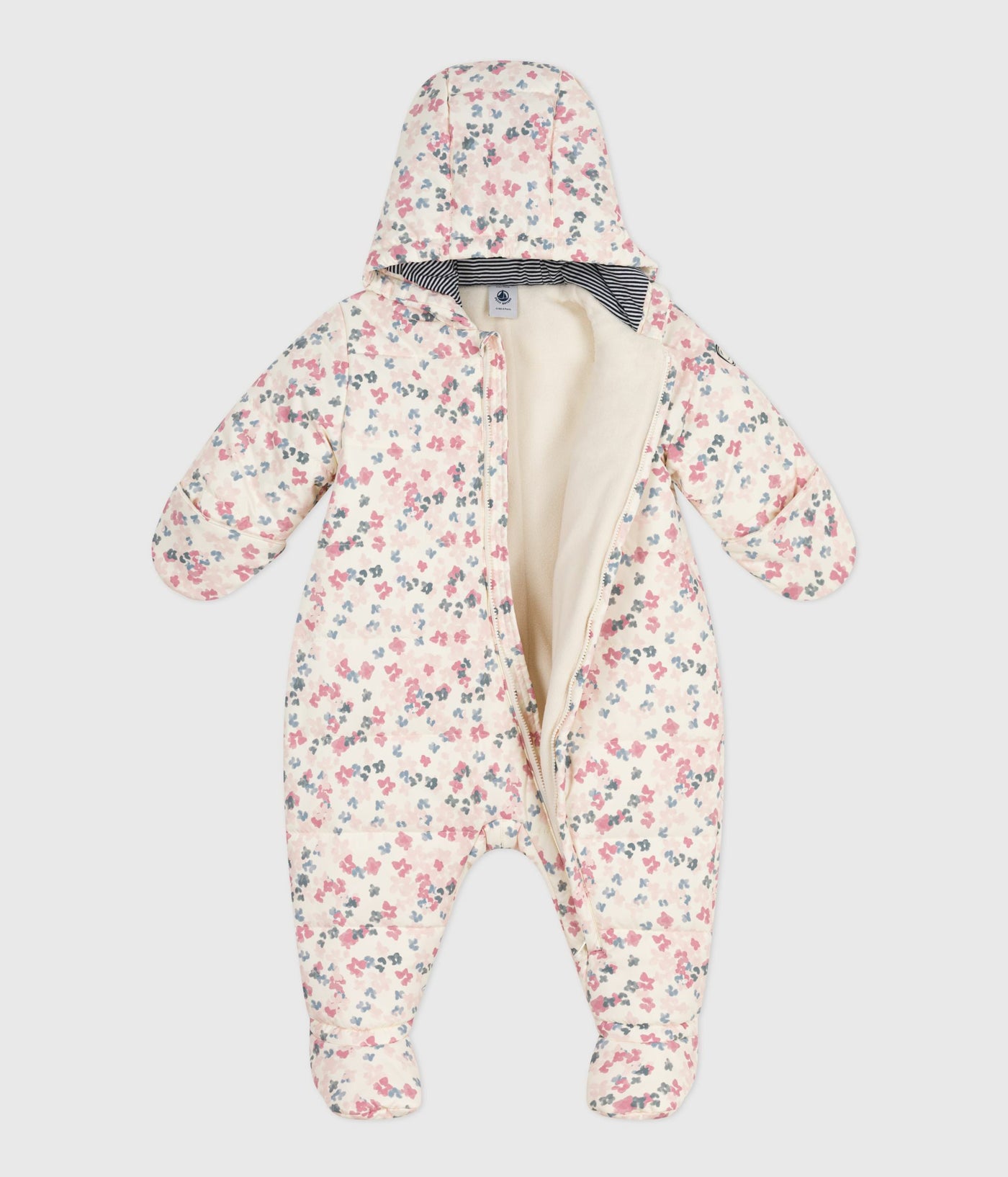 BABIES' POLYESTER SNOWSUIT
