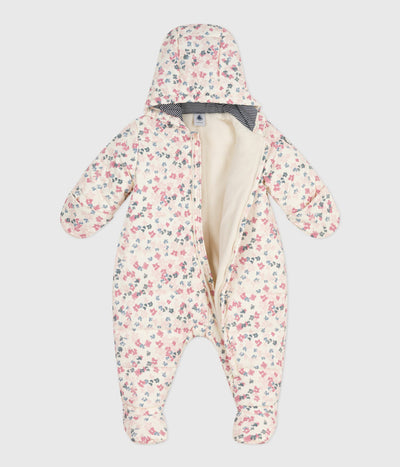 BABIES' POLYESTER SNOWSUIT