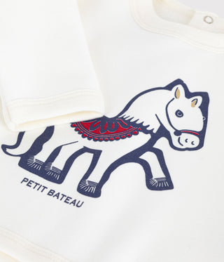 BABY GIRL'S COTTON SWEATSHIRT