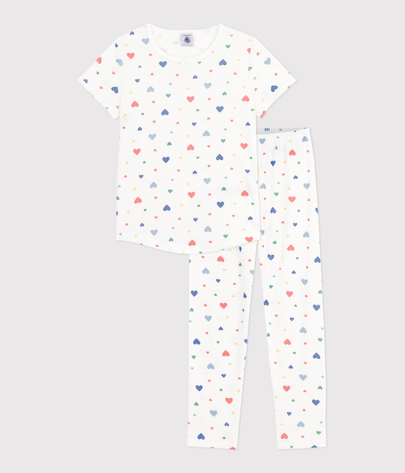 CHILDREN'S PRINTED PYJAMAS WITH SHORT SLEEVES AND LONG LEGS