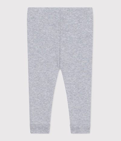 BABIES' PLAIN COTTON LEGGINGS