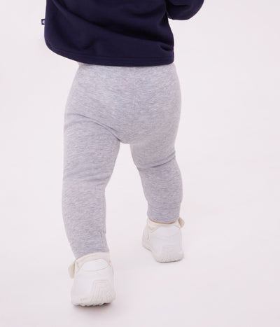 BABIES' PLAIN COTTON LEGGINGS