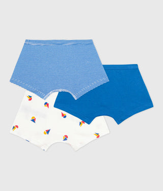 BOY'S ORGANIC COTTON BOXERS - 3-PACK