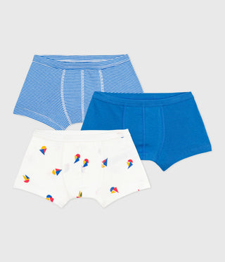 BOY'S ORGANIC COTTON BOXERS - 3-PACK