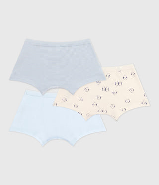 BOY'S ORGANIC COTTON BOXERS - 3-PACK