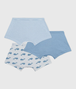 BOY'S ORGANIC COTTON BOXERS - 3-PACK