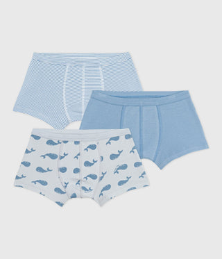 BOY'S ORGANIC COTTON BOXERS - 3-PACK