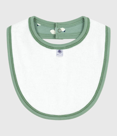 NEWBORN BABIES' PRINTED COTTON BIB