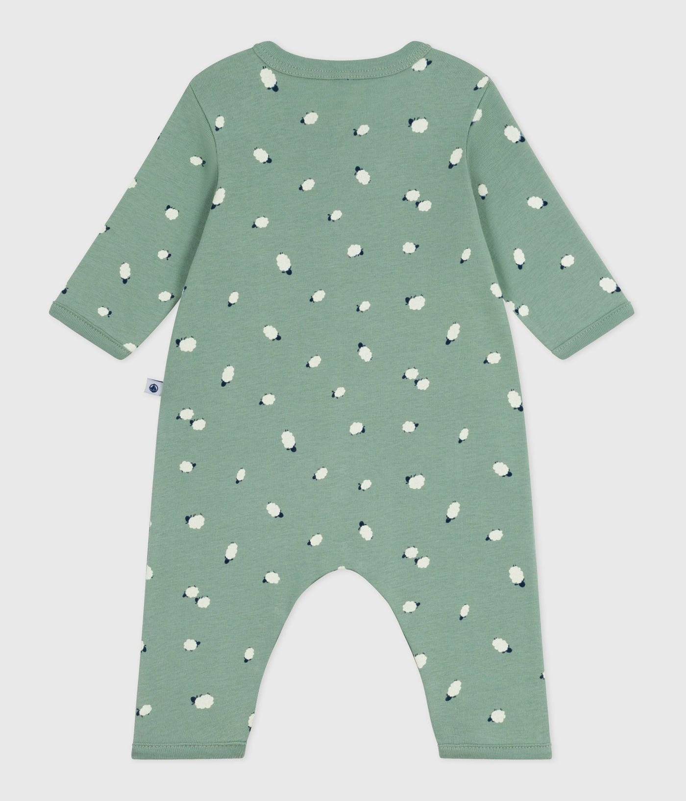 BABIES' FOOTLESS PRINTED COTTON PYJAMA SUIT