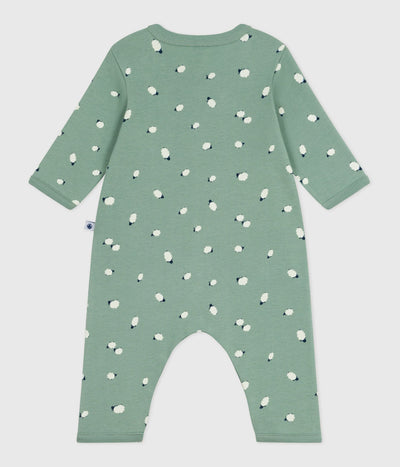 BABIES' FOOTLESS PRINTED COTTON PYJAMA SUIT