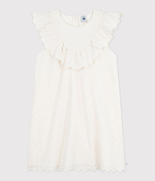 KIDS COTTON SHORT SLEEVED DRESS