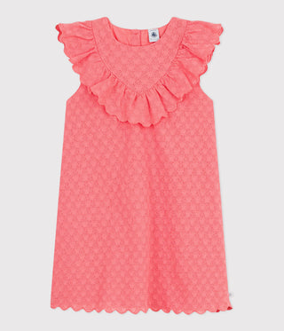 KIDS COTTON SHORT SLEEVED DRESS