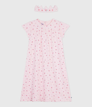 GIRL'S ORGANIC COTTON NIGHTDRESS (TIARA)