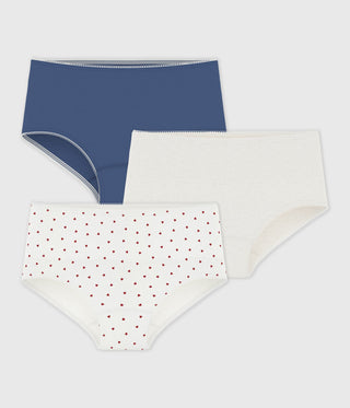 GIRL'S ORGANIC COTTON SHORTIES - 3-PACK